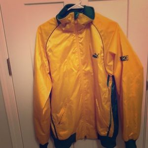Puma Jamaica satin track  jacket